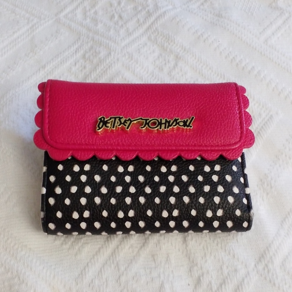 Betsey Johnson wallet.